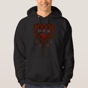Palestinska tatreez Embroidery   palestinska konst Hoodie
