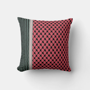 Palestinska vattenmelon Hatta Keffiyeh Kufiya Folk Kudde