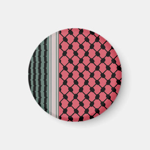 Palestinska vattenmelon Hatta Keffiyeh Kufiya Folk Magnet