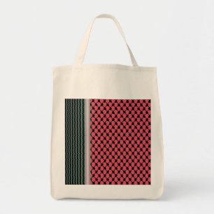 Palestinska vattenmelon Hatta Keffiyeh Kufiya Folk Tygkasse
