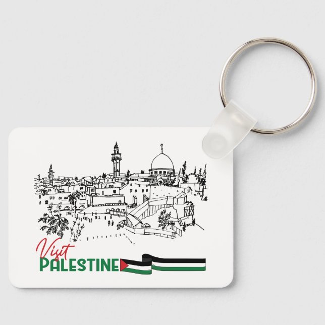 Palestinskt arv och hopp nyckelring (Framsida)