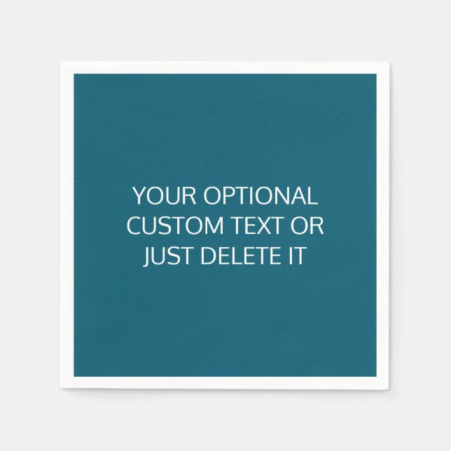 Palett färg trendig coctail party pappersservett (Framsidan)