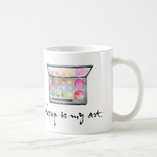 Palett för Makeupkonstnär - "är Makeup Kaffemugg