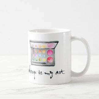 Palett för Makeupkonstnär - "är Makeup Kaffemugg