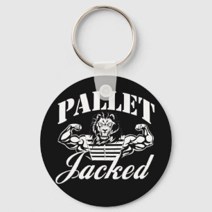 Palett silade Keychain Nyckelring