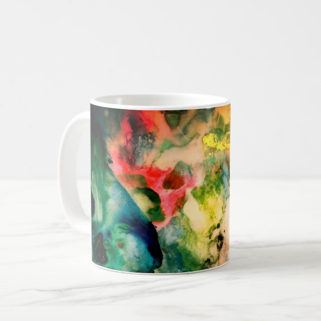 Palette-Abstrakt Kaffemugg (Framsida vänster)