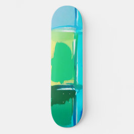 Palette de peinture mini skateboard bräda 18,5 cm