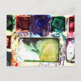 PALETTE FÄRG vykort