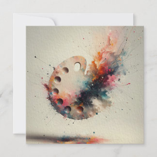 Palette of Creation Inbjudningar