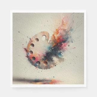 Palette of Creation Paper Napkin Pappersservett