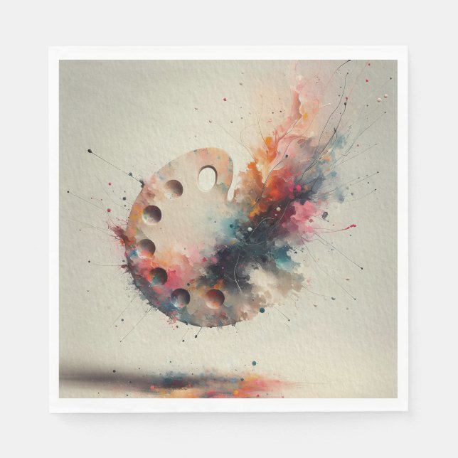 Palette of Creation Paper Napkin Pappersservett (Framsidan)