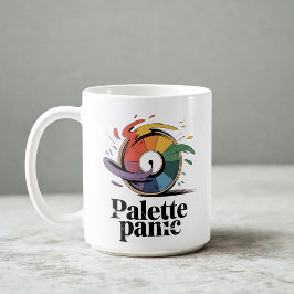 Palette Panic | Designer Life Joke Kaffemugg