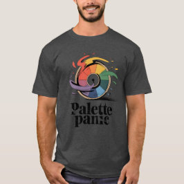 Palette Panic | Funny Artist Humor T Shirt