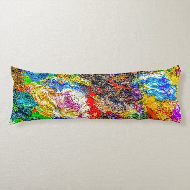 paletten färg kroppskudde (Framsidan)