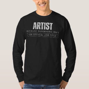 Palettström frigjort: Konstnärer - för superher T Shirt