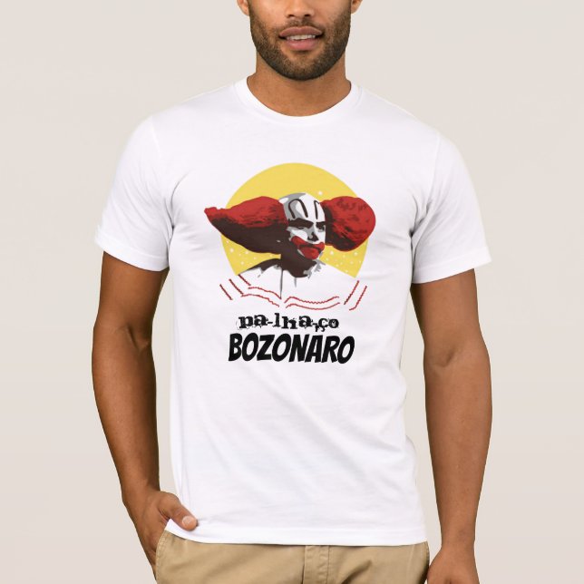 Palhaço Bozonaro T Shirt (Framsida)