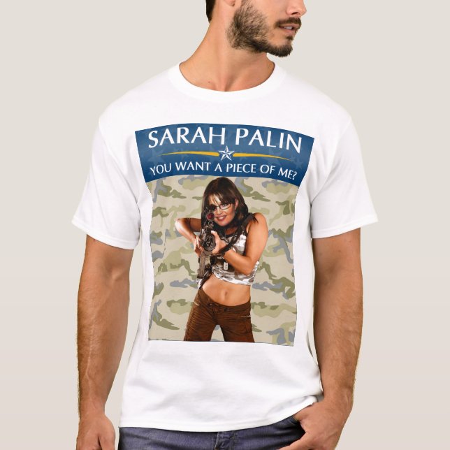Palin 2012 - Du önskar ett biet av mig? T-tröja Tröja (Framsida)