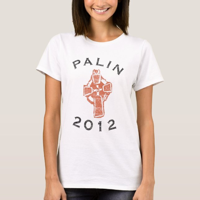 Palin 2012 Långärmad Kor Womens Shirt T (Framsida)