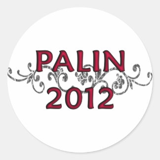 Palin 2012 Vine Sticker Runt Klistermärke