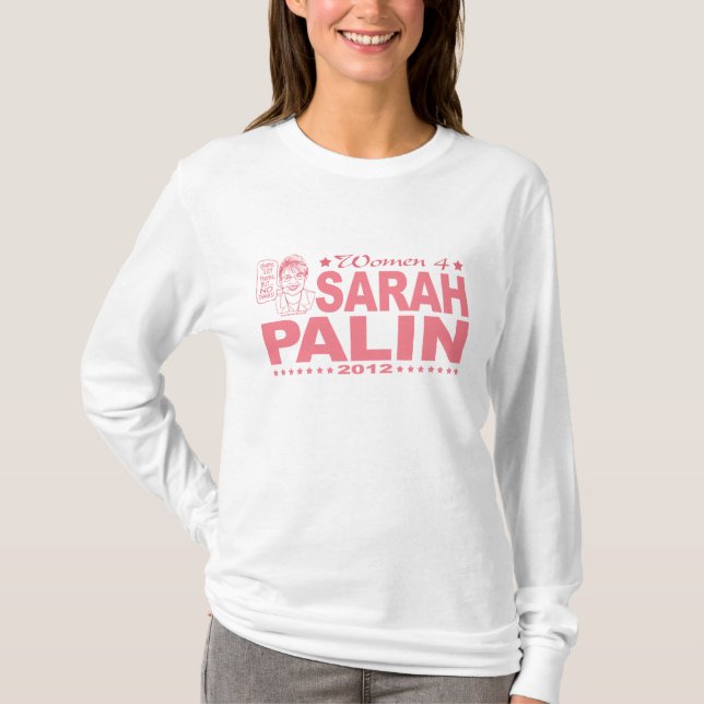 Palin för kvinnor 4 skjorta 2012 t shirt (Framsida)