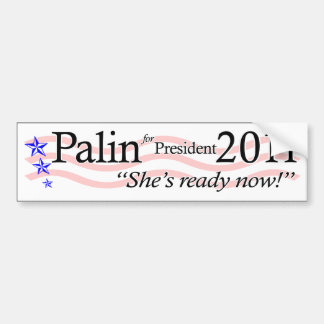 Palin för presidenten 2011 bildekal