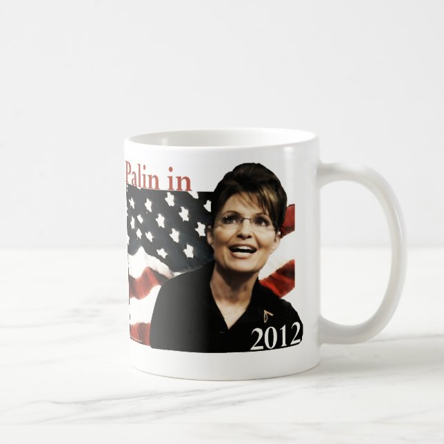 Palin i 2012 kaffemugg (Höger)