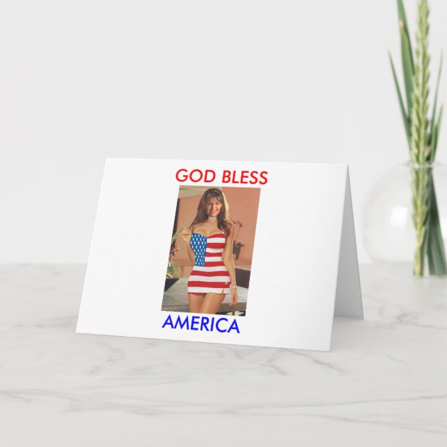 Palin inbjudankort (sarah palint-skjortor tshirt kort (Framsida)