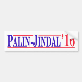 Palin - Jindal 2016! Bildekal