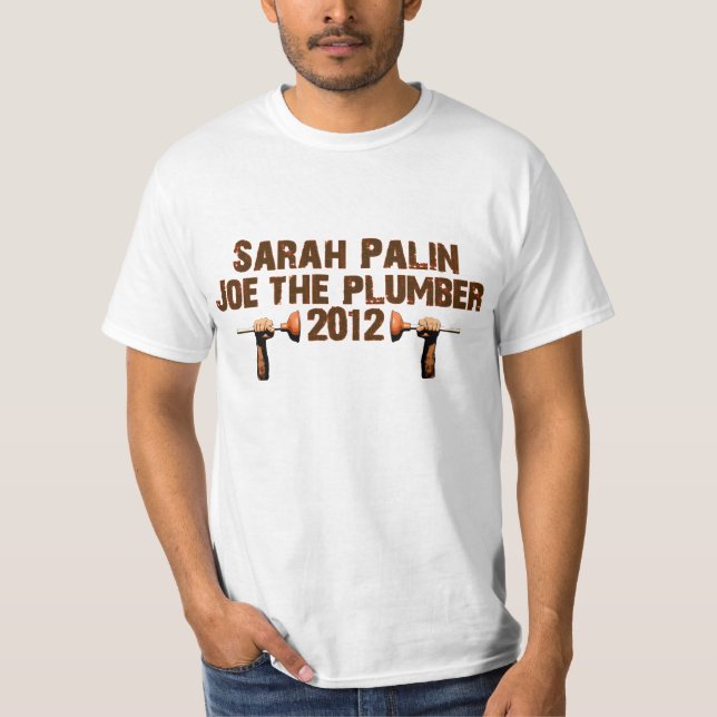 Palin Joe rörmokaren 2012 T-shirt (Framsida)