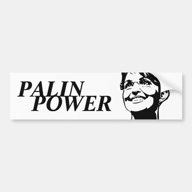 Palin Power Bildekal (Framsidan)