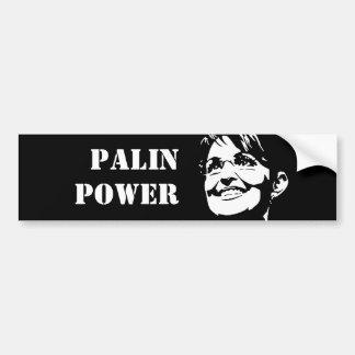 Palin Power Bildekal