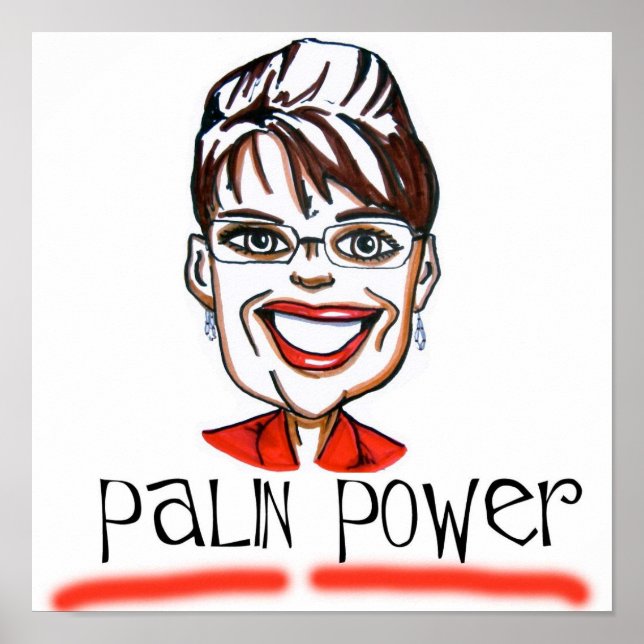 Palin Power Poster (Framsidan)