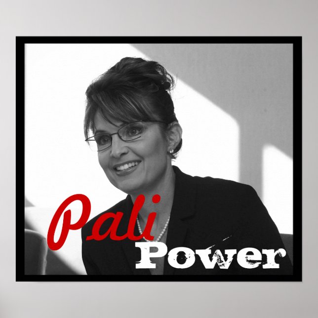 Palin Power Poster (Framsidan)