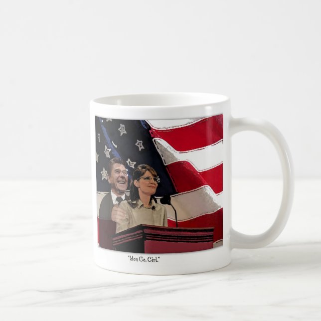 Palin-Reagan Kaffemugg (Höger)