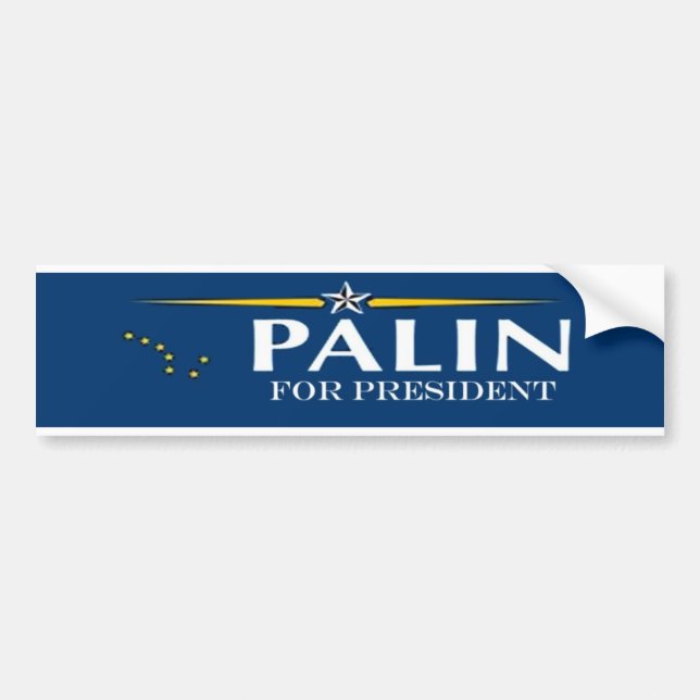 palin som pres bildekal (Framsidan)