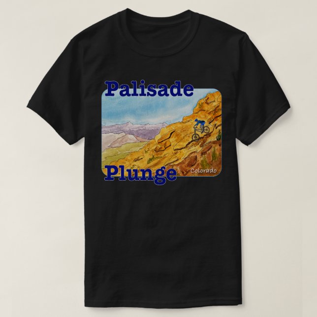 Palisade Plunge Colorado T Shirt (Design framsida)