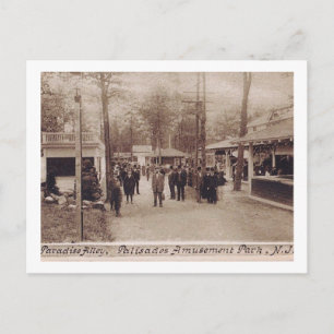Palisades Amusement Park, New Jersey, 1909 Vykort
