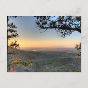 Palisades Overlook, Petit Jean State Park Arkansa Vykort