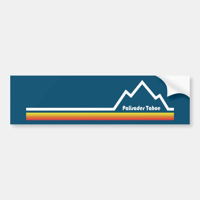 Palisades Tahoe Bildekal (Framsidan)