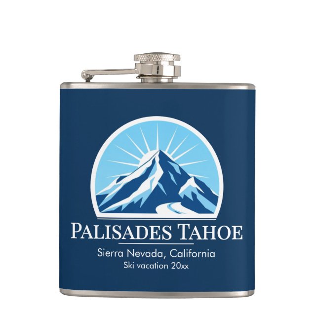 Palisades Tahoe California ski resort souvenir Fickplunta (Framsidan)