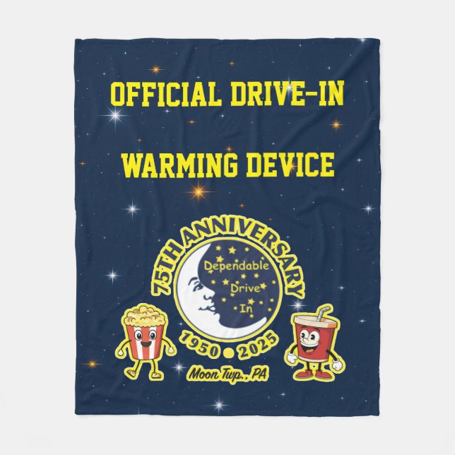 Pålitlig Drive In Fleecefilt (Framsidan)