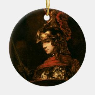 Pallas Athena eller, armerad figur, 1664-65 Julgransprydnad Keramik