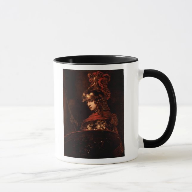 Pallas Athena eller, armerad figur, 1664-65 Mugg (Höger)