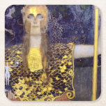 Pallas Athena, Gustav Klimt Underlägg Papper Kvadrat<br><div class="desc">Gustav Klimt (14 juli, 1862 - 6 februari 1918) var en österrikisk symbolmålare och en av de mest framstående medlemmarna i Wien Secession-rörelsen. Klimt noteras för målningar, murar, skisser och andra föremål d'art. Förutom hans verk, som innefattar anklagelser och porträtt, målade han upp landskap. Klimt var bland konstnärer från Wienutträdet...</div>