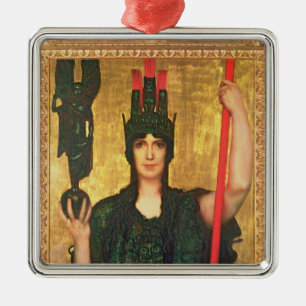 Pallas Athena Julgransprydnad Metall