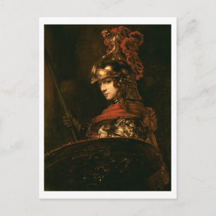 Pallas Athena or, Armored Figur, 1664-65 Vykort