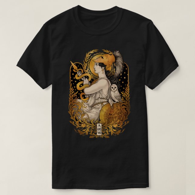 PALLAS ATHENA uppmjukad Fit T-Shirt (Design framsida)