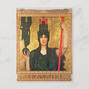Pallas Athena Vykort