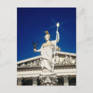 Pallas-Athene Fontän Vykort
