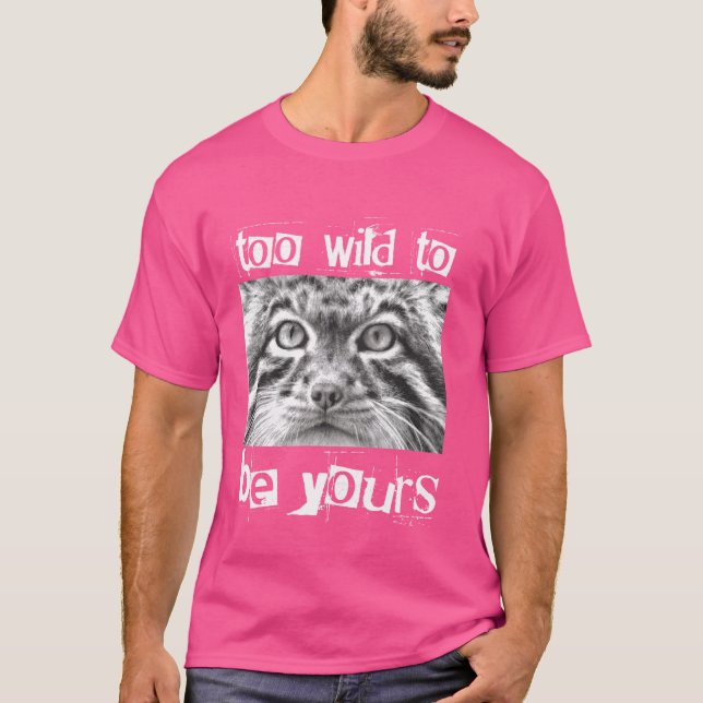 Pallas Cat T Shirt (Framsida)